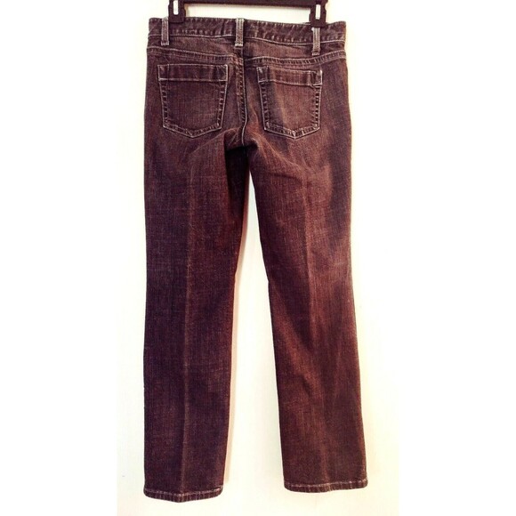 Ann Taylor Womens Black Jeans 2P Limited Edition Lindsay Waist 5 Pocket Modern - Picture 2 of 5